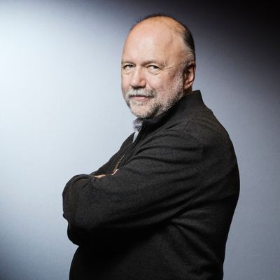 L'écrivain ukrainien Andreï Kourkov (Paris, 17 mars 2018)