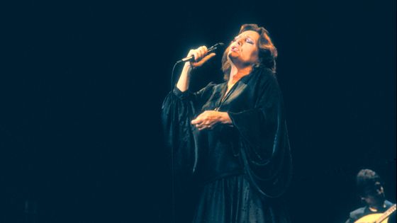 Amalia Rodrigues (1920-1999) en 1987 ©Getty - Frans Schellekens/Redferns