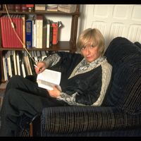 Françoise Sagan chez elle en 1994