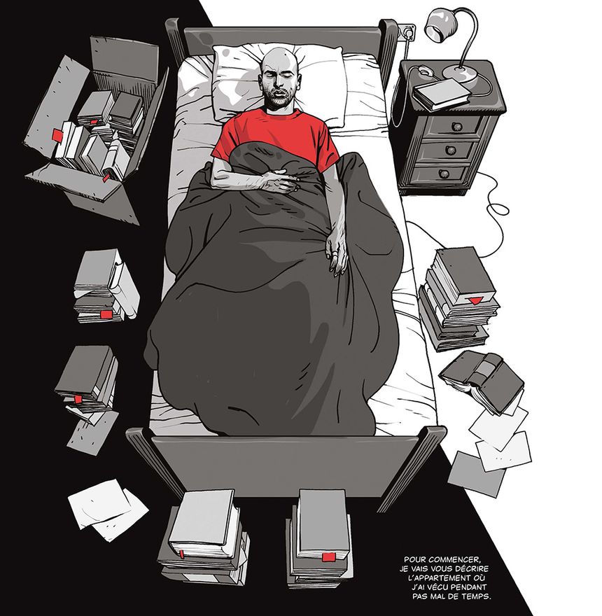 "Je suis toujours vivant" d'Asaf Hanuka et Roberto Saviano