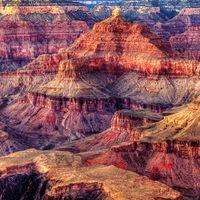 Dans le Grand Canyon, Etat de l'Arizona, Etats-Unis