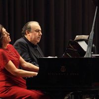 Yefim Bronfman et Elena Bashkirova, au 21ème Festival de musique de chambre de Jérusalem, mai 2018