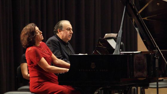 Yefim Bronfman et Elena Bashkirova, au 21ème Festival de musique de chambre de Jérusalem, mai 2018 ©Getty - Dan Porges