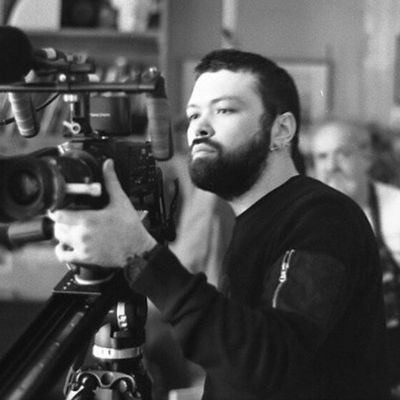 Artem Iurchenko pendant le tournage de son film "Les jours maudits"