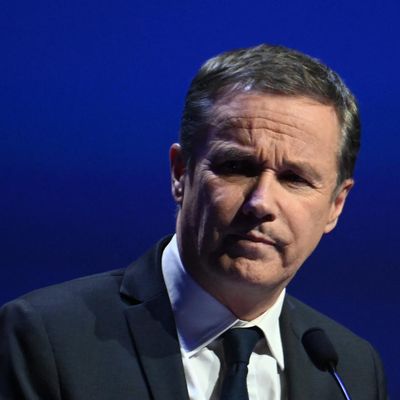 Nicolas Dupont-Aignan, candidat Debout la France à l'élection présidentielle.
