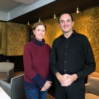 Julie Taymor et Laurent Valière
