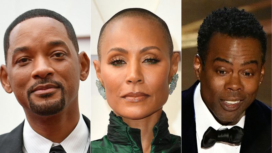 Montage Will Smith, Jada Pinkett-Smith et Chris Rock