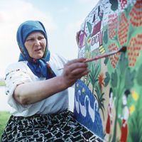 Maria Primachenko est l'une des grandes figures du patrimoine culturel ukrainien