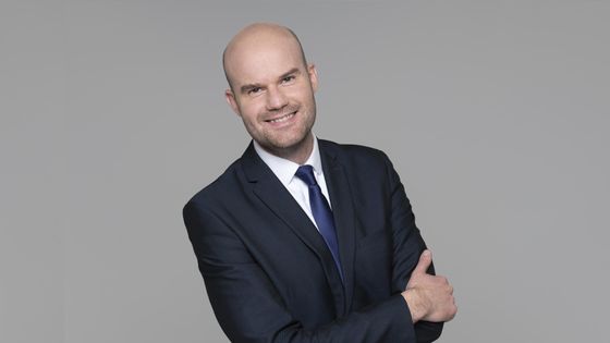 Le journaliste Jean-Baptiste Pattier - France Télévision