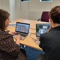 Les enquêteurs d’Amnesty international dans leurs locaux à Londres.