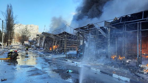 Kharkiv bombardée ©AFP