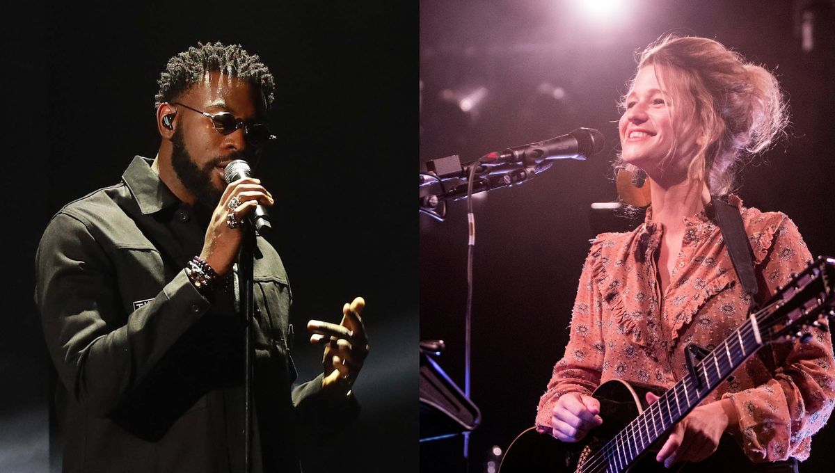 Damso en studio avec Selah Sue