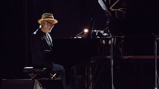 Ludovico Einaudi à l'Aperia du Palais Royal de Caserte (Italie), le 4 août 2021 ©Getty - Ivan Romano / Contributeur