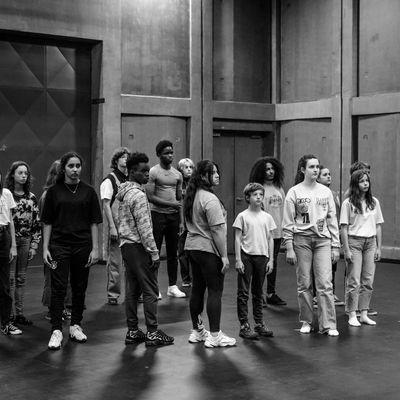 C'est tout, Thierry Thieû Niang et Marie Vialle avec la Troupe Ephémère du TNP