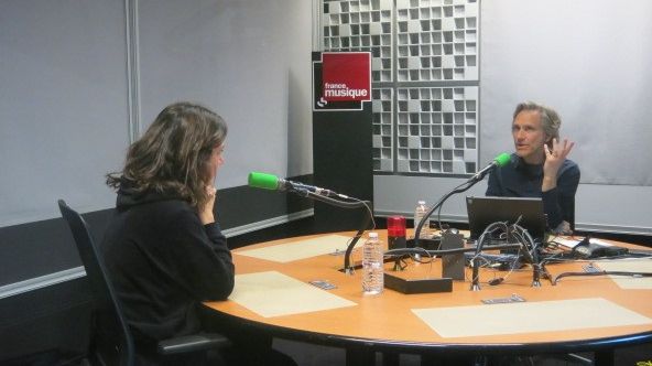 France Musique, studio 361 ... Aliette de Laleu & Philippe Venturini