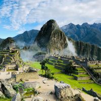 Le Machu Picchu au dessus des nuages