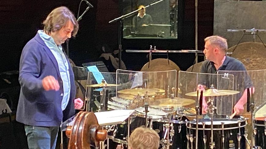 Colin Currie (percussions) et Bruno Mantovani (direction)