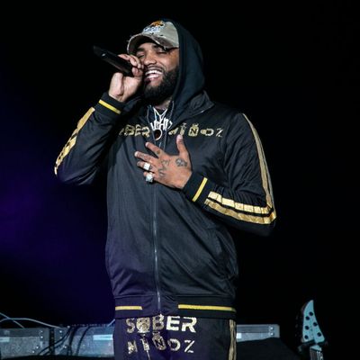 Joyner Lucas en concert à Charlotte, North Carolina. (crédit photo : Jeff Hah)