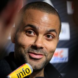 Tony Parker le 26 décembre 2019 à Villeurbanne