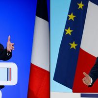 Marine Le Pen / Emmanuel Macron