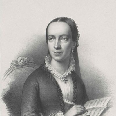 Portrait de la compositrice allemande Emilie Mayer