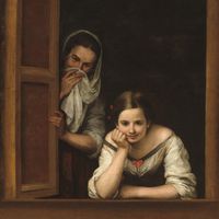 Deux femmes à la fenêtre, vers 1655-1660