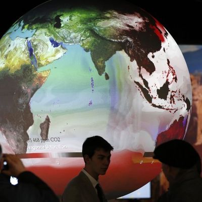 Stand à la COP21 à Paris