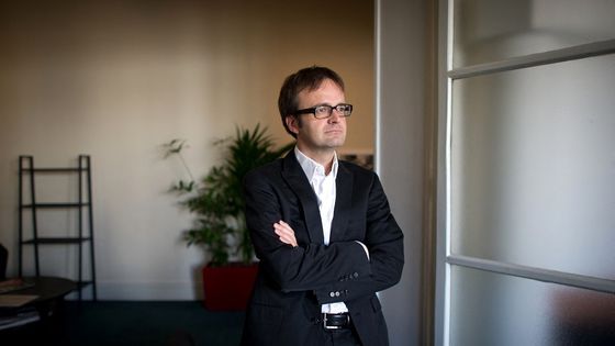 François Miquet-Marty, Président de Viavoice et auteur ©AFP - MARTIN BUREAU