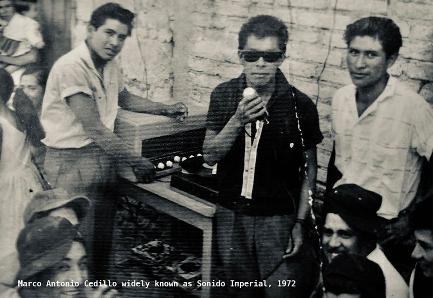 Marco Antonio Cedillo alias Sonido Imperial en 1972