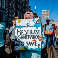 #FridaysForFuture - Amsterdam, Hollande, 25 mars 2022