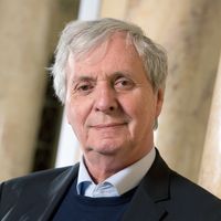 Le compositeur Philippe Boesmans en avril 2016
