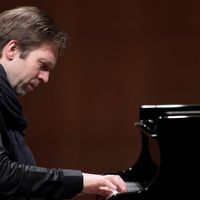 Le pianiste norvégien Leif Ove Andsnes, 5 mars 2014, Philharmonie de Köln