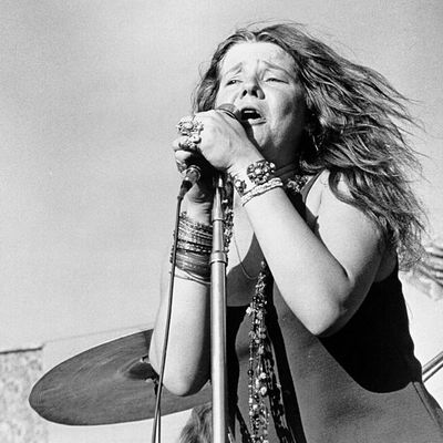 La chanteuse Janis Joplin en 1960