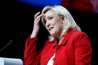 Marine Le Pen le 14 avril 2022 Marine Le Pen le 14 avril 2022