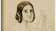 Portrait de la guitariste et compositrice Emilia Giuliani Guglielmi - Inconnu