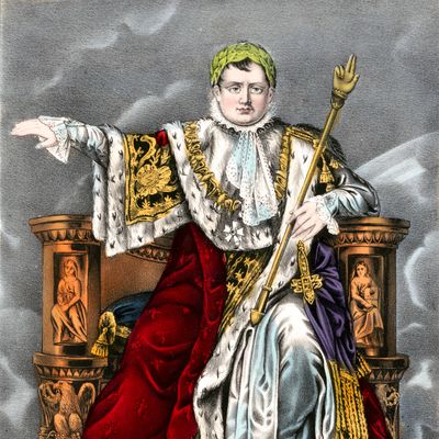 Napoléon Bonaparte (1769-1821), Empereur de France,1847. Illustration