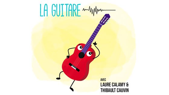 visuel podcast Les Zinstrus : La guitare ©Radio France - Fabienne Guevara