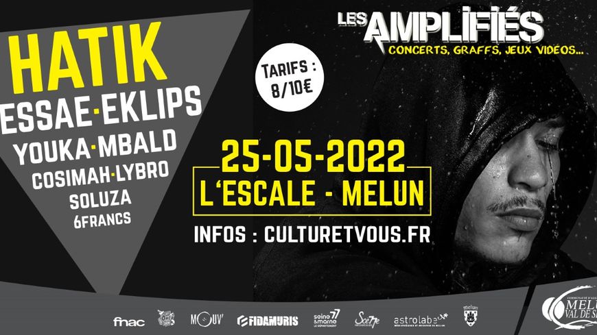 Hatik - Tessae - et bien d'autres en concert à L'Escale, Melun
