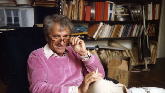 Iannis Xenakis en 1995 - Coll. Famille IX DR. - Ruth Rosenthal