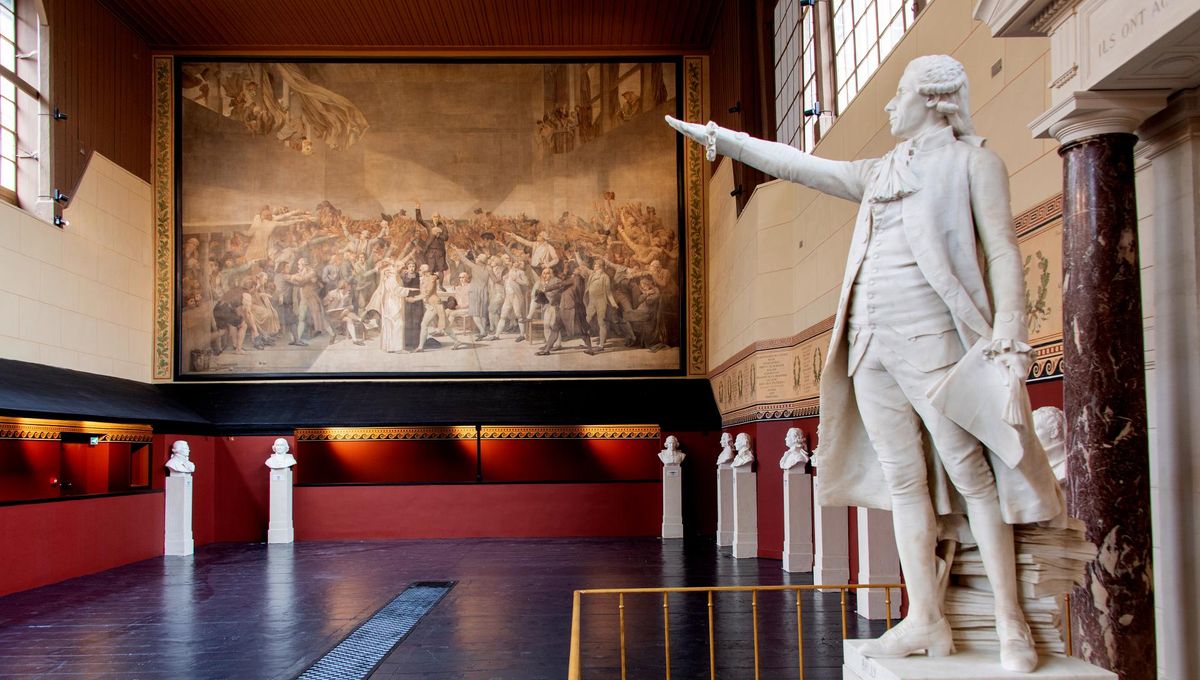 La salle du Jeu de paume, symbole révolutionnaire, rouverte à Versailles La salle du Jeu de paume, symbole révolutionnaire, rouverte à Versailles