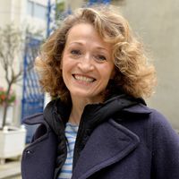 Annick Cojean en 2016 au Festival international du livre et film 2016 étonnants voyageurs