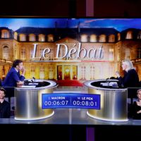 Marine Le Pen et Emmanuel Macron se sont vivement opposés sur les questions internationales