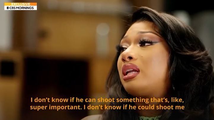 Megan Thee Stallion dans CBS morning