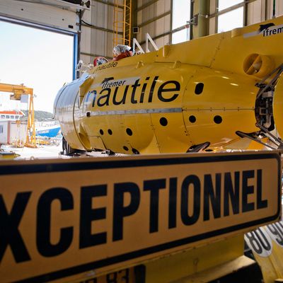 Le Nautile est un sous-marin habité, conçu par l'Ifremer, pour l'observation et l'intervention jusqu'à des fonds de 6000 mètres.