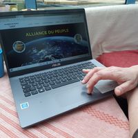 Paméla fait partie du collectif Alliance du peuple