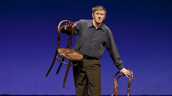Jos Houben sur scène dans "L'art du rire" - Giovanni Cittadini Cesi