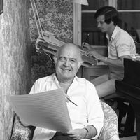 Le compositeur américain Samuel Barber