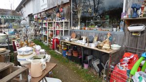 La recyclerie Corbeau Blanc à Queaux