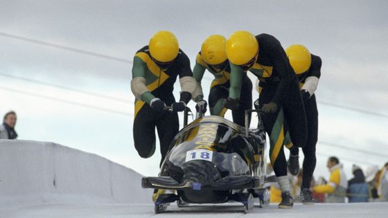 Jeux olympiques d'hiver de Calgary en 1988, et le Bobsleigh jamaicain ©Getty - picture alliance