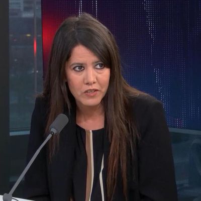 Dalila Berbagui, directrice de campagne de Jean Lassalle, le 1er avril 2022 sur franceinfo.